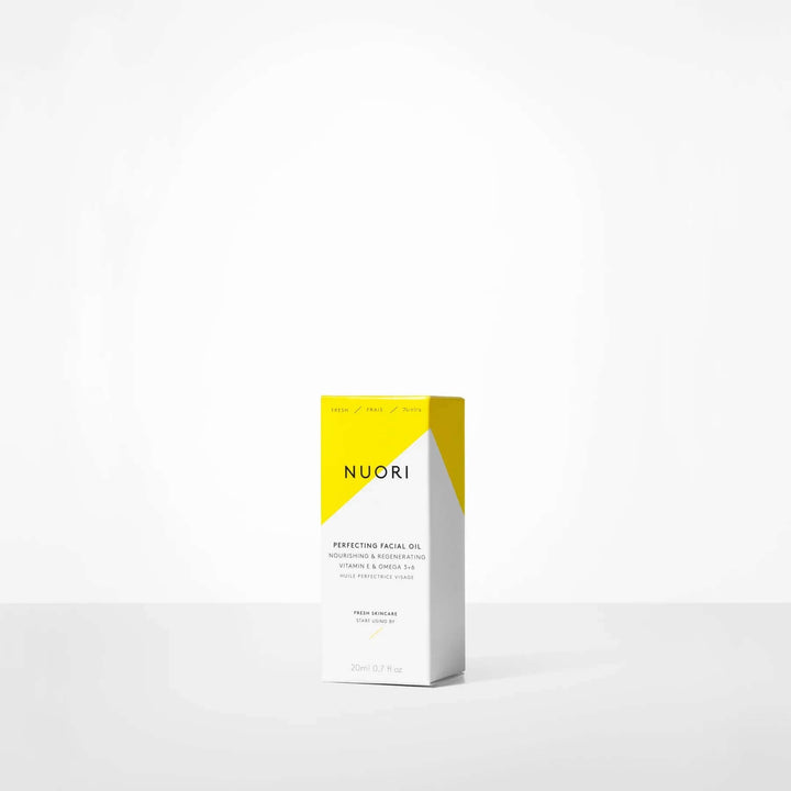 Nuori perfecting facial oil vitamin E and Omega 3 skin care