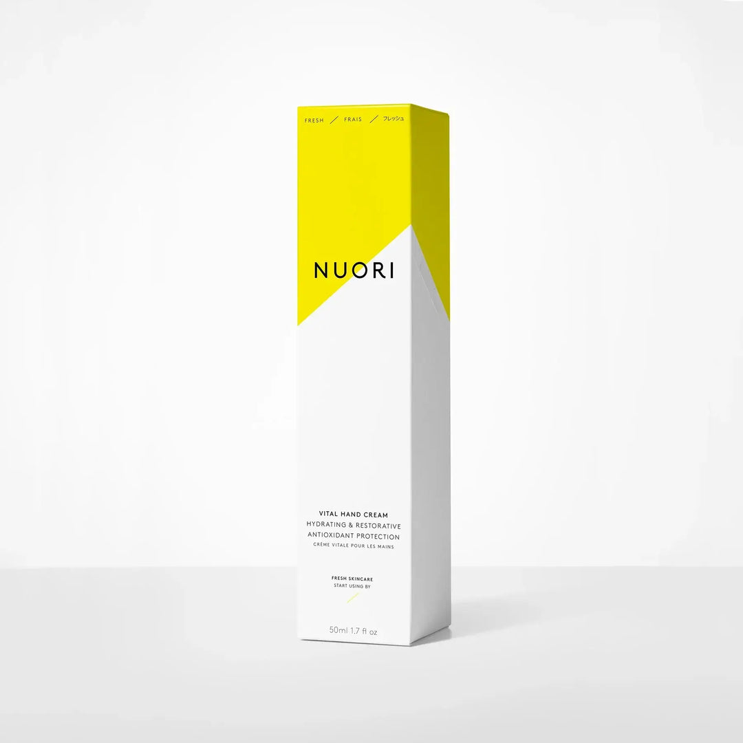 Nuori vital natural hand cream skincare