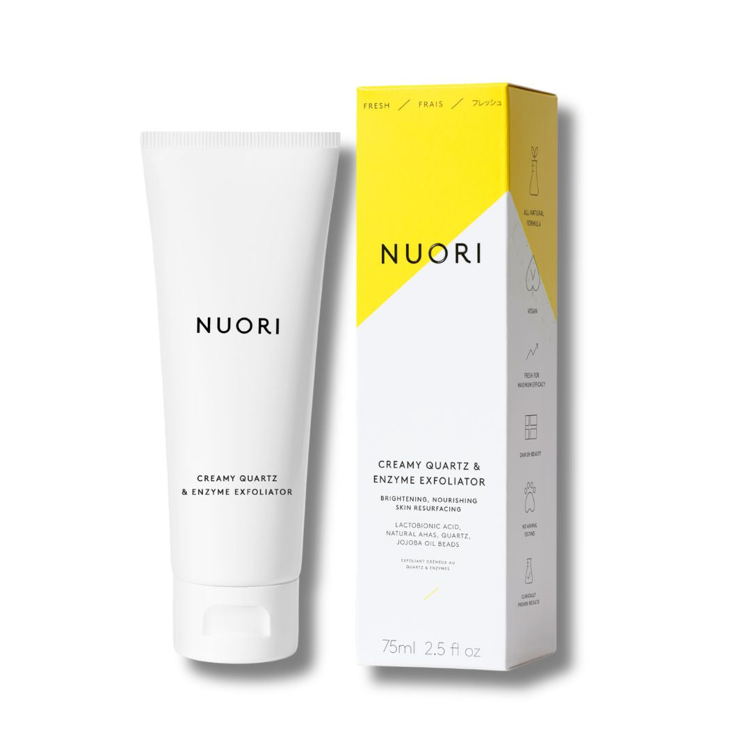 nuori australia creamy exfoliator cleanser