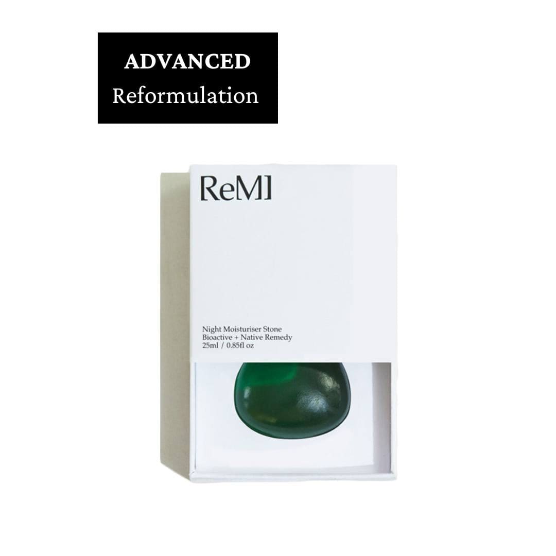 remi night moisturising stone plastic free
