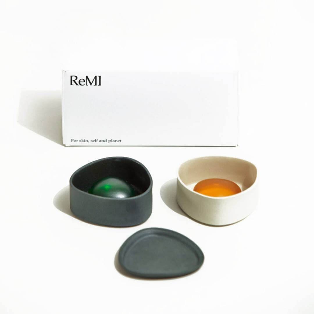 remi plastic see skincare set natural beauty