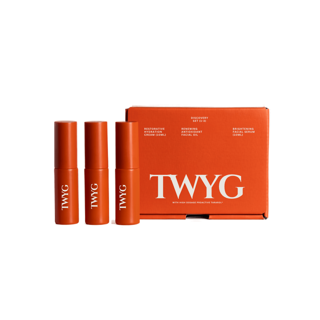 TWYG discover skincare set totarol
