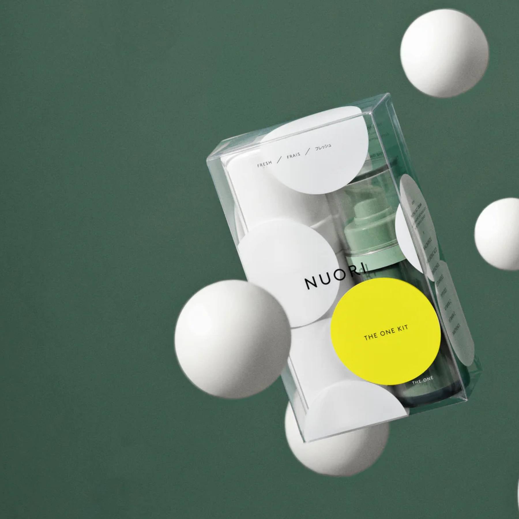 The one kit nuori clean natural skincare