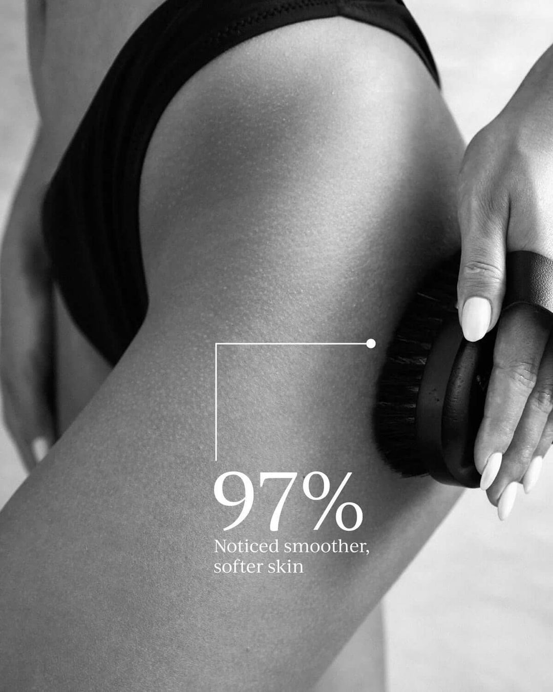tronque body brush smoother skin