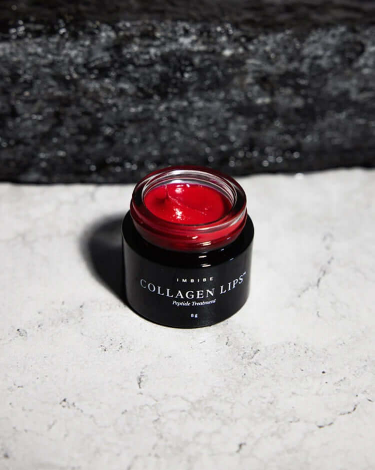 collagen lips rich red imbibe