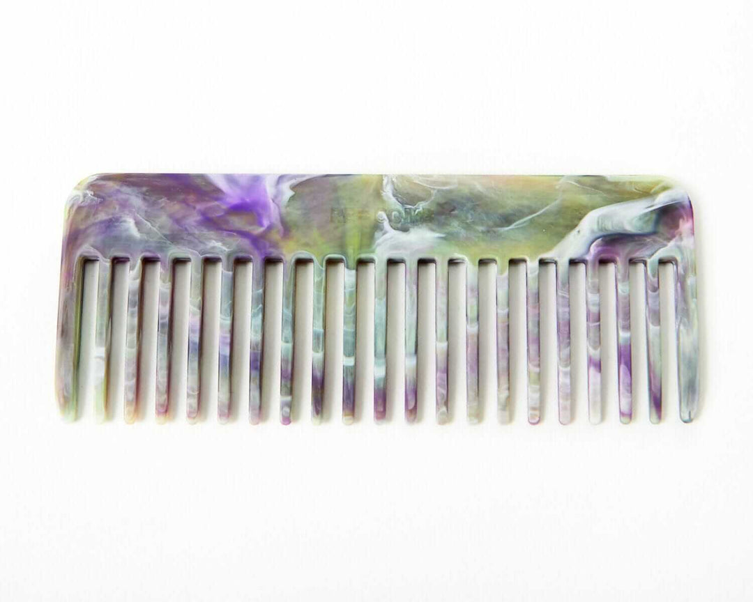 purple hair comb sustainable