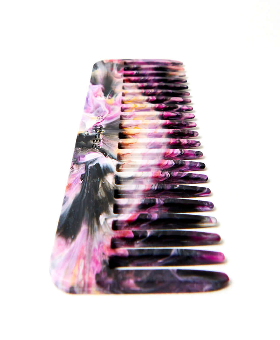 re=comb sustainable hair combs marble warm