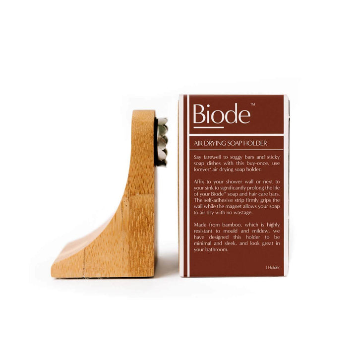 Biode Home compostable body care soap holder