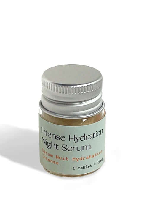 hydrating night serum refill tablet mono skincare