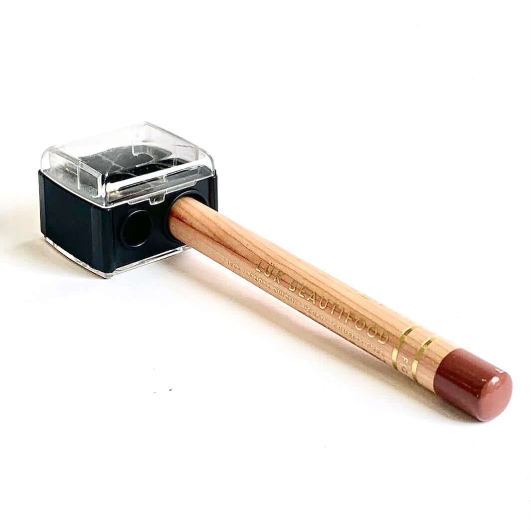 Luk beautifood lipstick crayon pencil sharpener