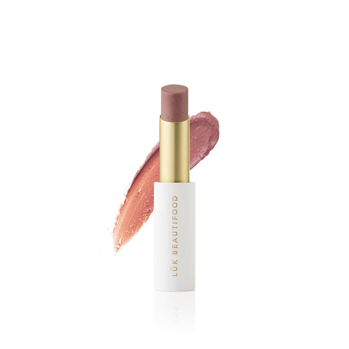 luk beautifood natural lipstick pink jupider