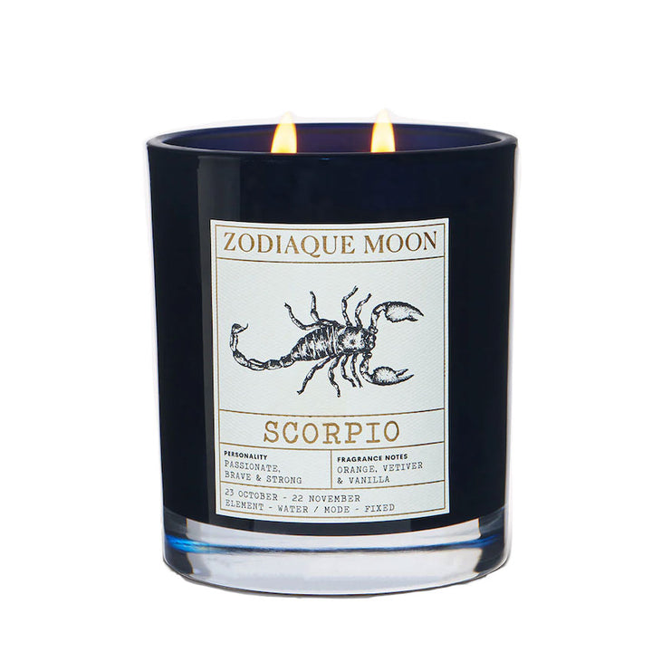 Scorpio essential oils candle