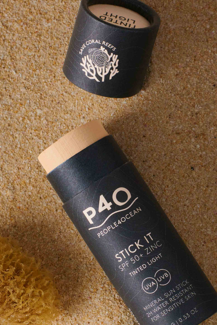zinc stick sunscreen natural plastic free