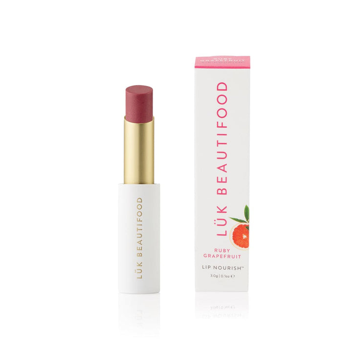 luk beautifood ruby grapefruit lipstick